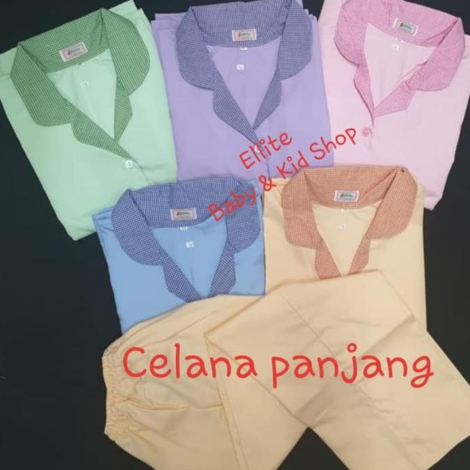 BAJU SERAGAM SUSTER JUMBO UK XXXL (BAJU PENDEK + CELANA PANJANG