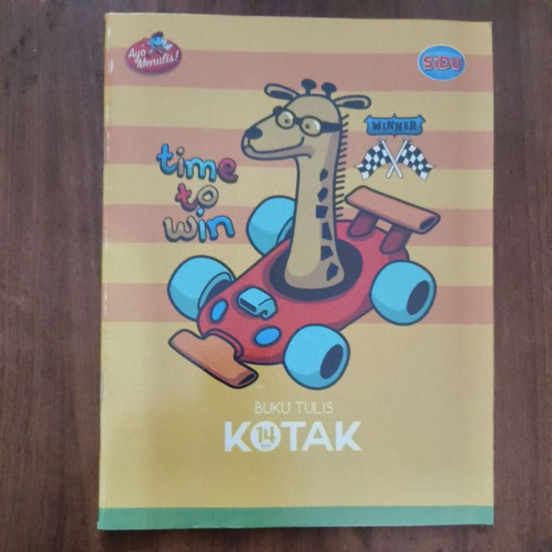 

Buku Tulis Kotak Besar Sidu 38 lembar (per pcs)