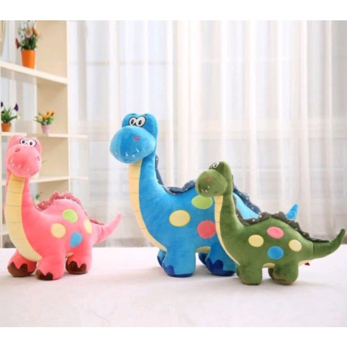 Boneka Dinosaurus Bintik Lucu