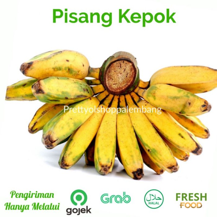 

Pisang Kepok 1 Sisir - Pretty Food Sayur Buah Ikan Segar Palembang
