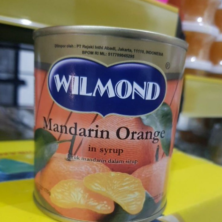 

12.12 Product HOT wilmond mandarin orange in syrup(jeruk mandarin dalam sirup)/312g !!