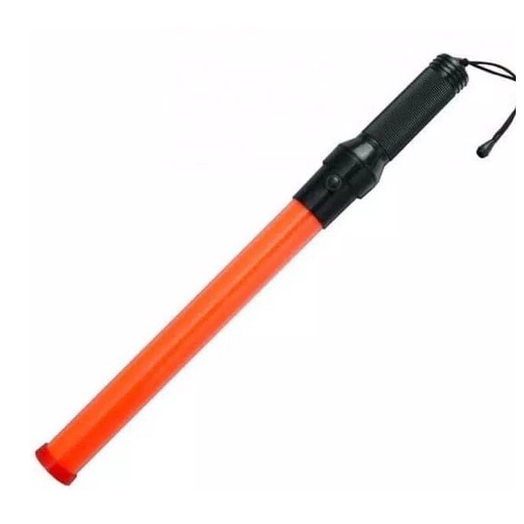 TONGKAT LALU LINTAS LALIN PARKIR SATPAM LAMPU LED TRAFFIC BATON POLISI TOP