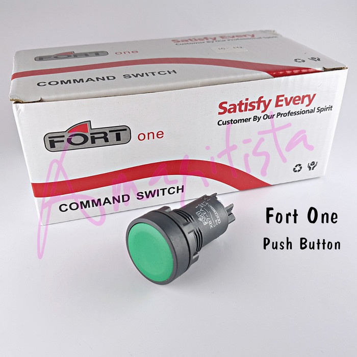 Push Button Fort Green Hijau (NO) Model XB7-EA31 High Quality