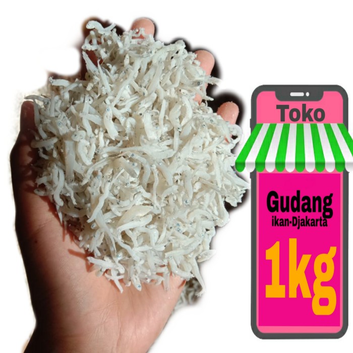 

Ikan Asin Teri Medan Kasar Netto-1Kg Bestseller Daging