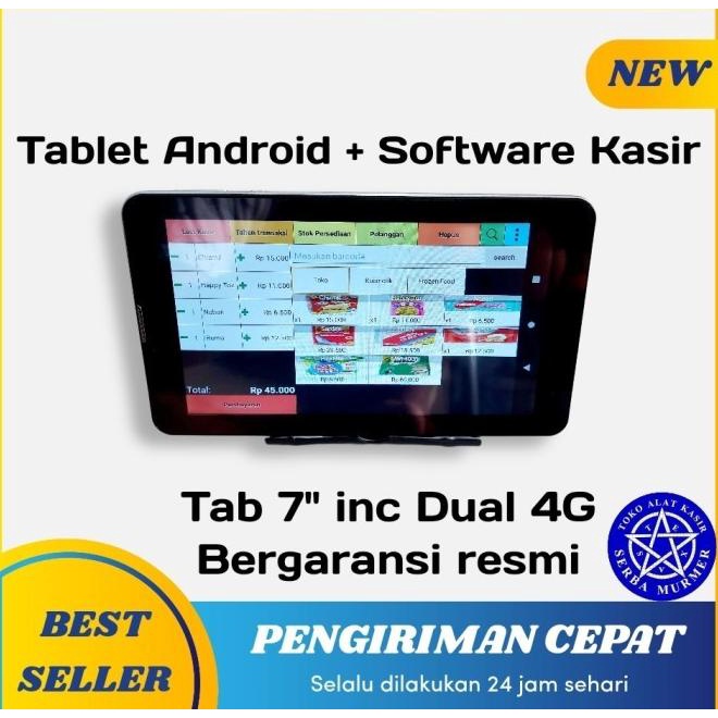 Ready Paket Mesin Kasir Android Toko Warung Apotek Distro Salon