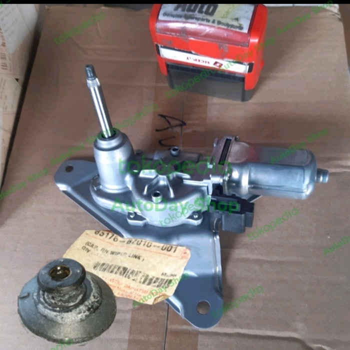 

Paket Dinamo Wiper Dan Karet Peredam Belakang Agya Original Kode 175