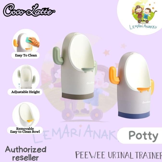 Cocolatte PeeWee (Training Urinal Urinoir) / Tempat Pipis Anak