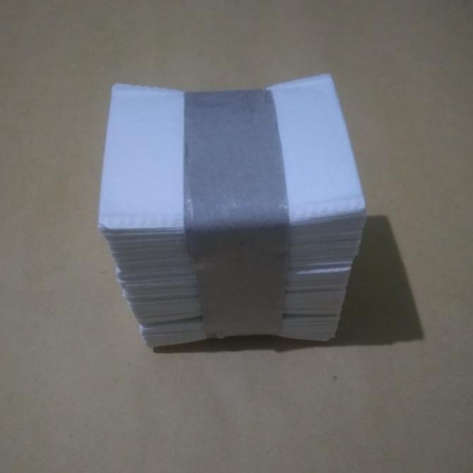 

kantong teh celup kosong 500 pcs + benang terpisah termurah
