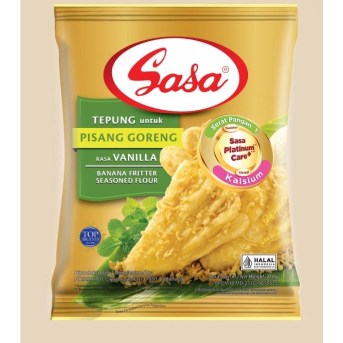 

Sasa Tepung Pisang Goreng Rasa Vanilla