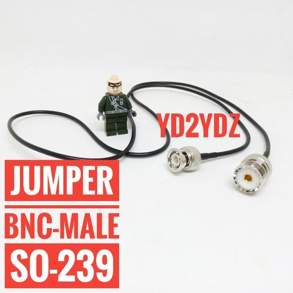 kabel jumper bnc male to so239 uhf female bnc-m so-239 antenna pigtail analyzer antena swr radio ht