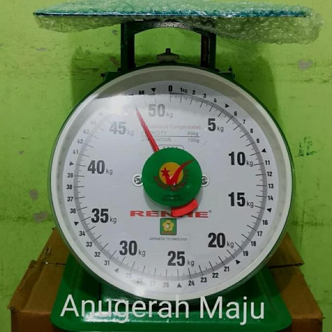 Timbangan Duduk Jarum 50K Vietnam Qlty /Timbangan Manual REN HE 50 kg