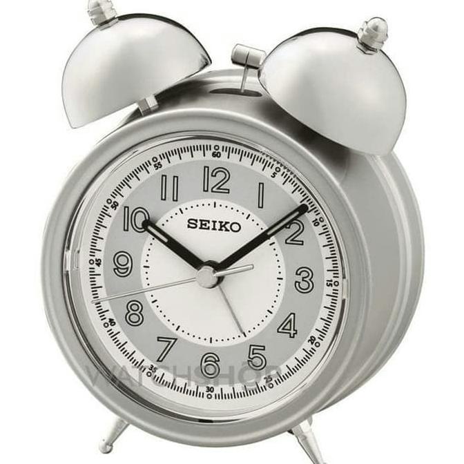 Jam Meja Weker SEIKO ORIGINAL QHK035S Funny Bells Best Seller QHK035