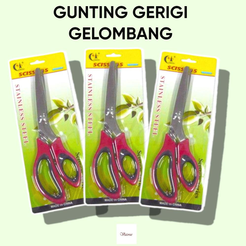 

ERA135 GUNTING GERIGI GELOMBANG untuk kain/ kerajinan tangan/ dll ***