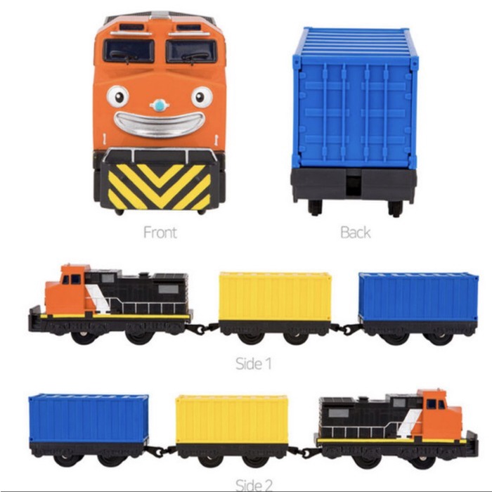 MUST HAVE TAYO ICONIX KOREA MANNY TRAIN SET TERLARIS