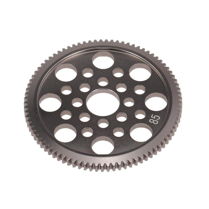 HOT SALE 48DP 85T METAL SPUR GEAR UNTUK JAM 1 10 S CS R31 SCX10 RC DRIFT MOBIL TERLARIS