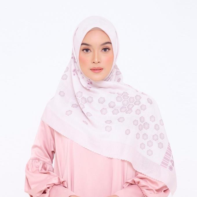 Sale BIA x Revalina S Temat - Elva Sand Scarf Kerudung Segi Empat - Yunani Termurah