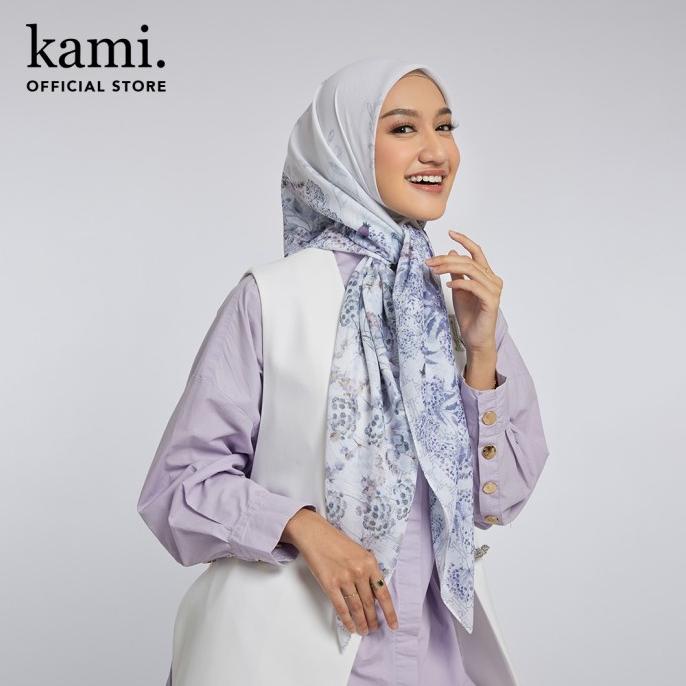 Sale Kami Senara Signature Scarf Ivory Termurah