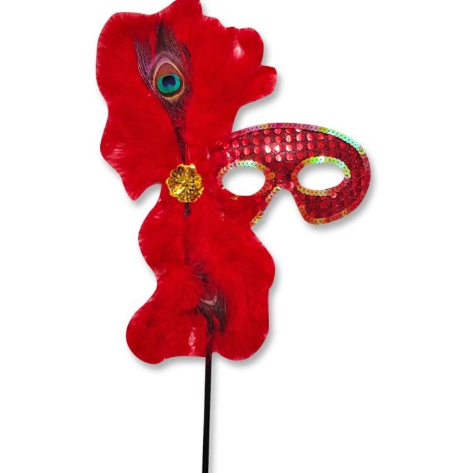 +++++] Topeng Pesta / Masquerade Tongkat Manik Merah