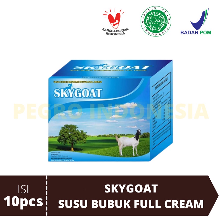 

PRODUCT TERPOPULER⚡ SKYGOAT / SKY GOAT SUSU KAMBING ETAWA BUBUK FULL CREAM ORIGINAL
