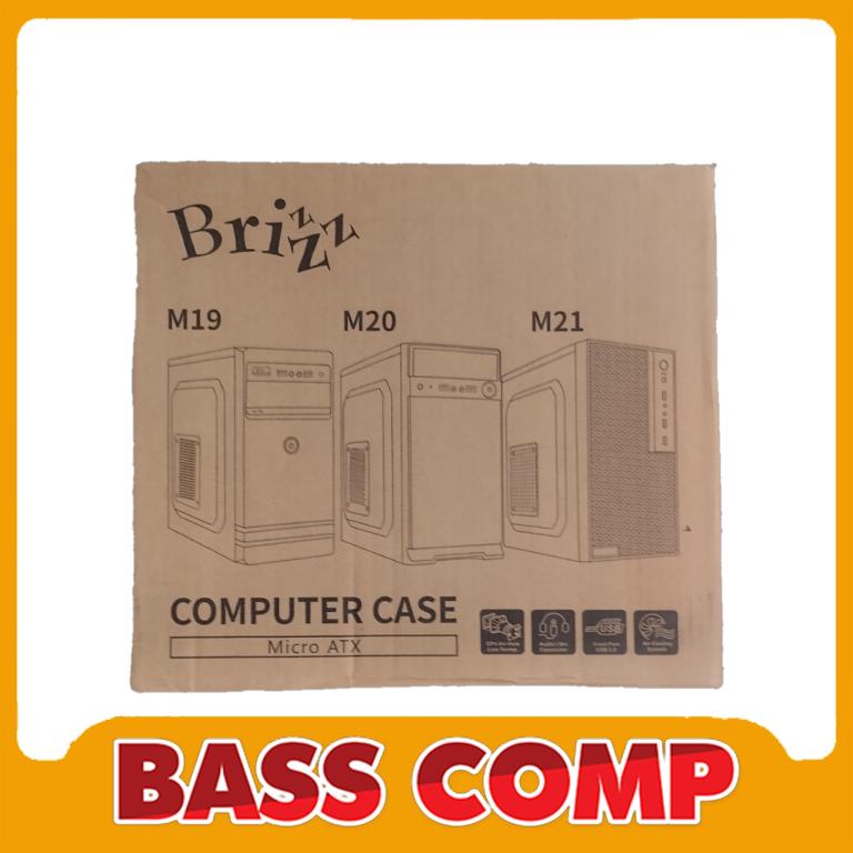 CASING BRIZZ M-ATX 500W