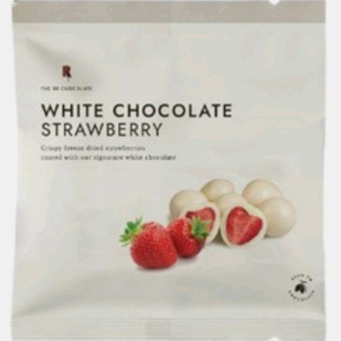 

Ready stock] The RR Chocolate White Chocolate Strawberry 80gr