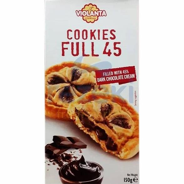 

Termantab] VIOLANTA COOKIES FULL 45 DARK CHOCO CREAM 150GR