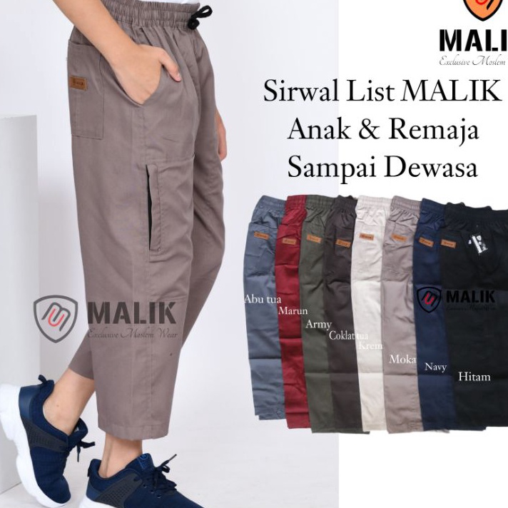 ✨Terbaru✨ Sirwal list anak 4-18th & remaja / Celana Sirwal anak panjang / sirwal anak / sirwal remaj