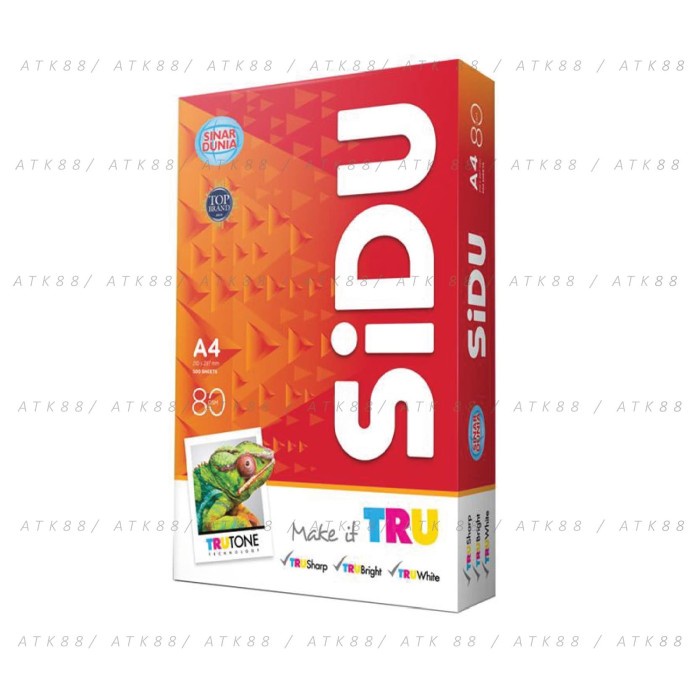 

Kertas HVS A4 80 gsm - Sidu MURAH