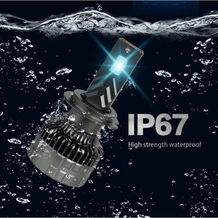 Lampu LED Turbo Headlight P5 100 Watt High Power AES terbaik