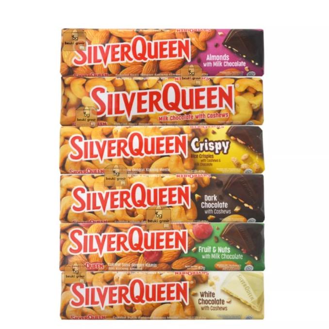 

langsung order saja] SILVERQUEEN Mete 62gr/65gr