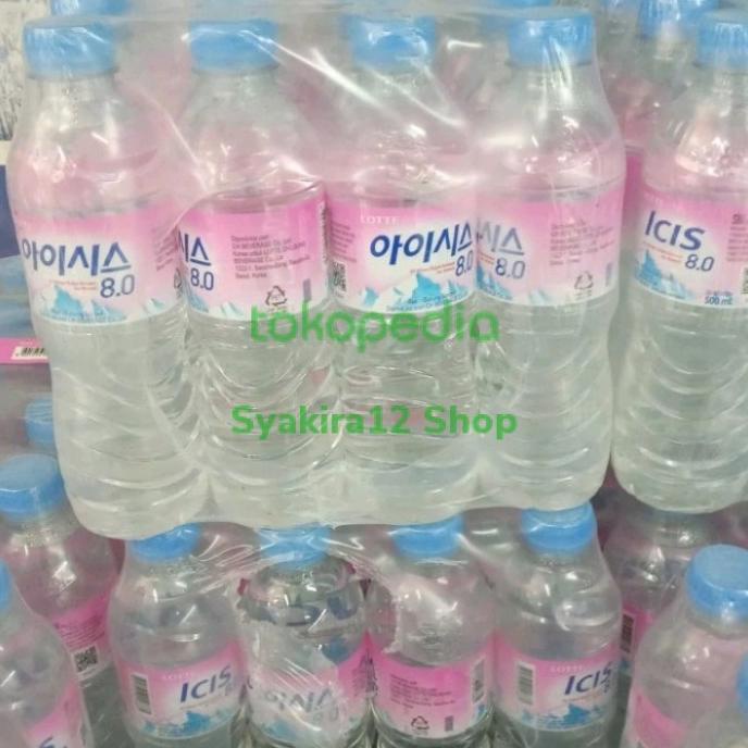 

~^~^~^] LOTTE ICIS AIR MINERAL KOREA 500 ml air mineral 20 pcs