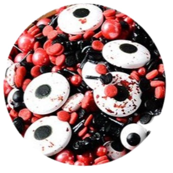 

*#*#*#*#] SPRINKLES HALLOWEEN SERIES 20GR SPRINKLE DEKORASI TABURAN KUE COOKIE