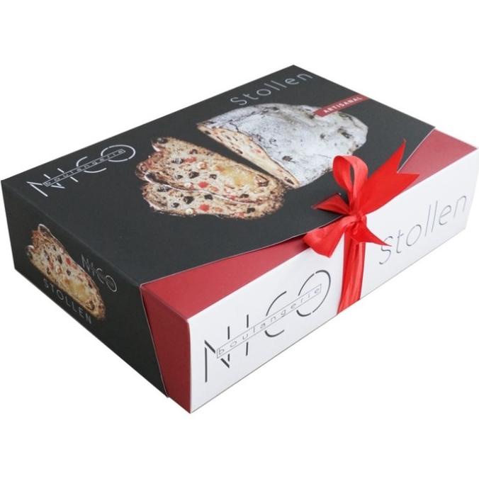 

#@#@#@#@] NICO Boulangerie Pandoro Stollen Cake 500gr Box - The Crhrismas Star