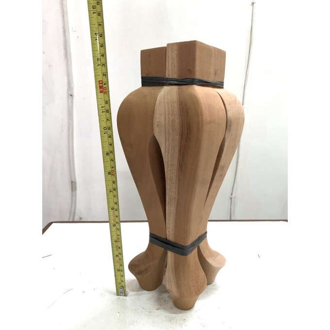 Kaki Kambing | Kaki Sofa | Kaki Meja Mahoni 35Cm Tipe A