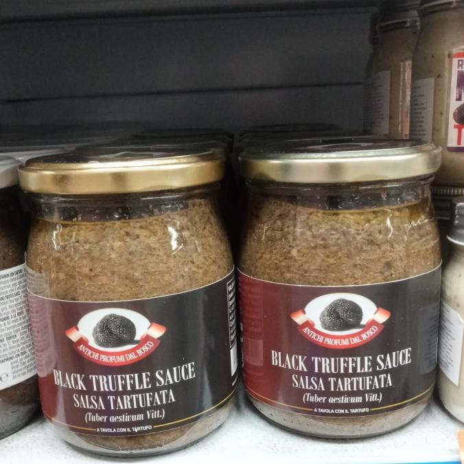 

}}}}}}] BOSCO BLACK TRUFFLE SAUCE JAR 500 GR SALSA TARTUFATA