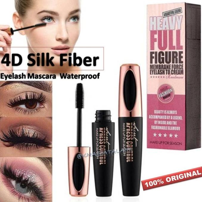 Heavy Full Figure 4D Silk Fiber Eyelash Mascara