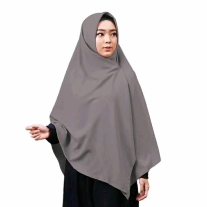 Sale Hijab Panjang Wolfis 150 x 150 / Jilbab Syar'i Segi Empat Polos Adem Termurah