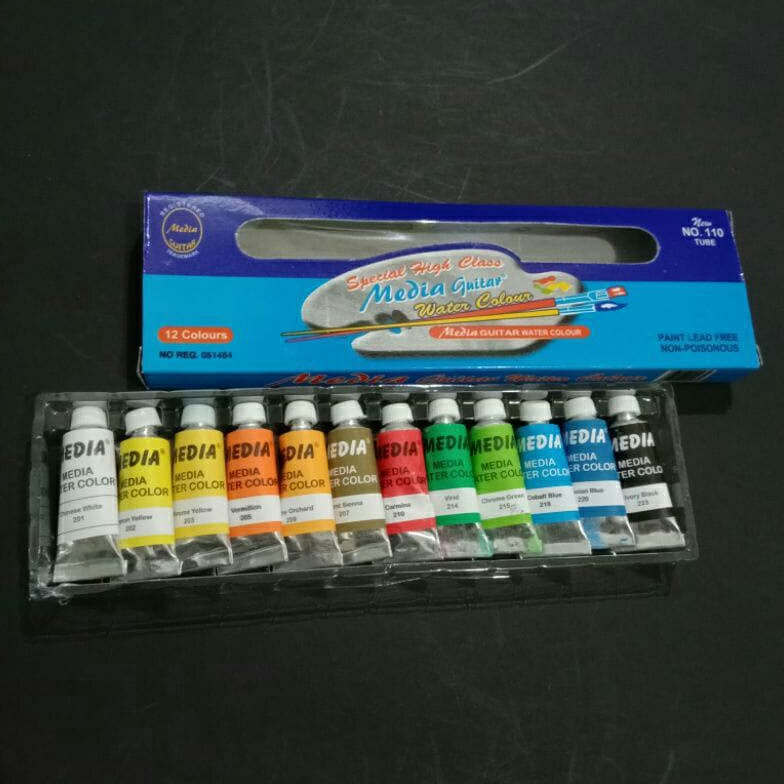 

8JF Cat Lukis Guitar 110 kecil(Water colour) 67