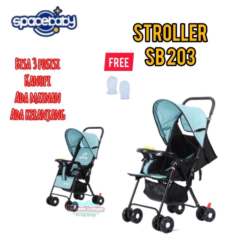 Paling Disukai.. SPACE BABY STROLLER BAYI STROLLER NEW BORN KURSI DORONGAN BAYI SB 208/SB 214/SB 204