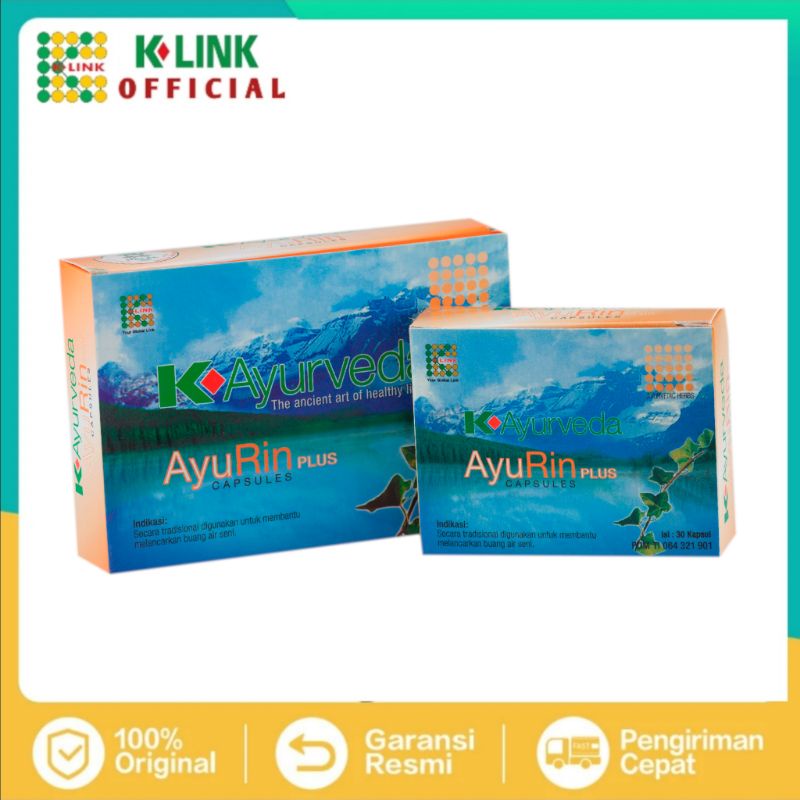 K-AYUVERDA AYURIN ORIGINAL K-LINK OBAT ANTISEPTIK PADA SALURAN KANTUNG KEMIH