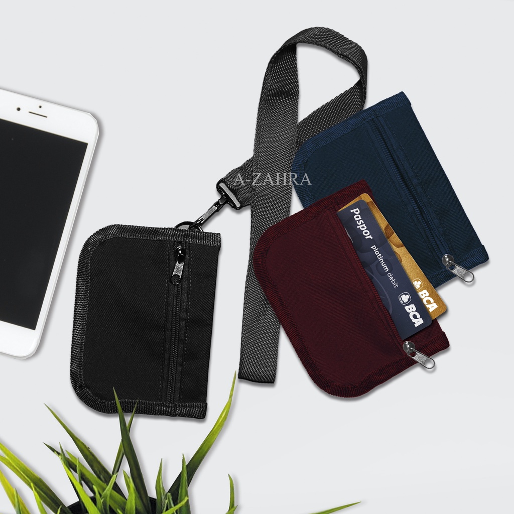 Dompet Leher  Sako / Sako Wallet Canvas Wanita / Dompet Leher Mini