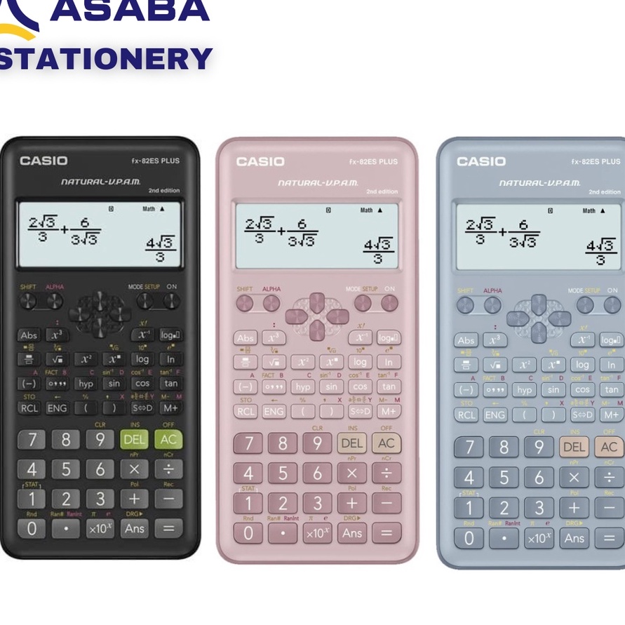 

[㊚ご O6T] kalkulator Casio FX-82ES Plus SCIENTIFIC CALCULATOR FX 82 ES PLUS 2ND EDITION RESMI ASABA GARANSI -top.prooduk..