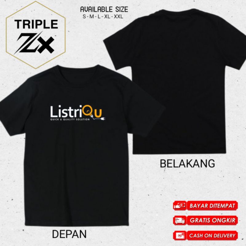 KAOS LISTRIQU PLN//TSHIRT NEW