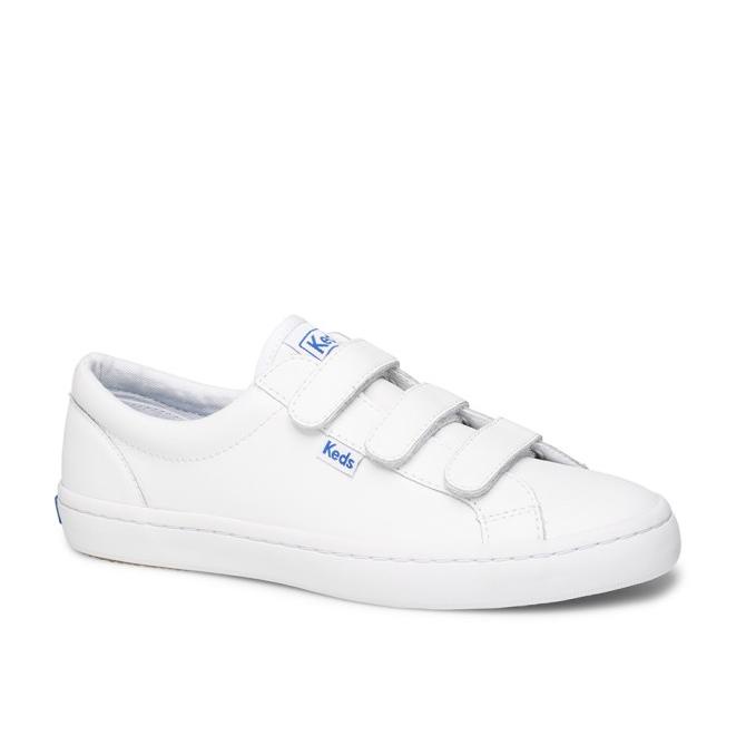 Keds Sepatu Wanita Tiebreak Leather White WH57616