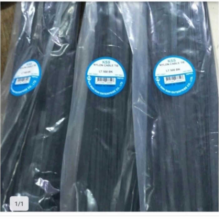 

Bestseller Kabel Ties Hitam Kss Lebar 7,6Mm Panjang 40Cm /Nylon Cabel Ties Kss