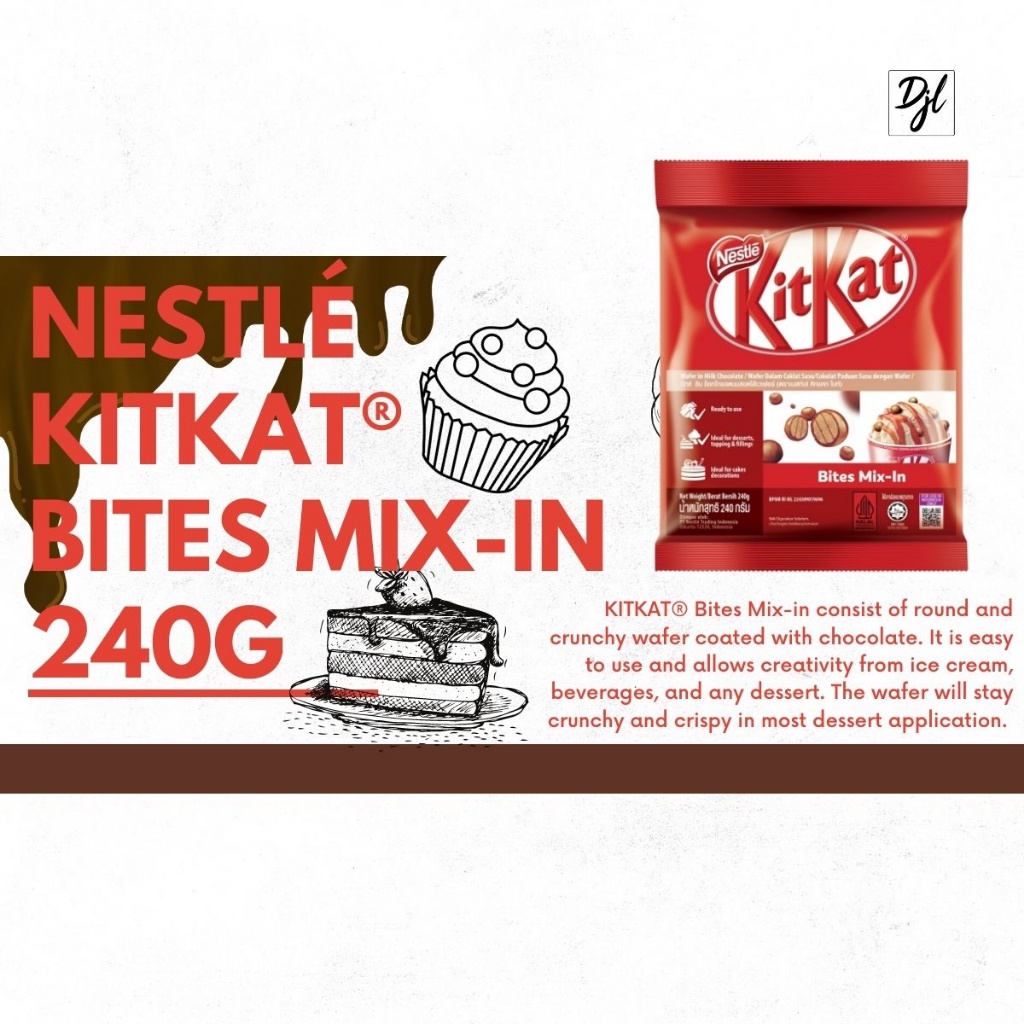 

Nestle Kitkat Bites X-In Wafer Dalam Coklat Susu