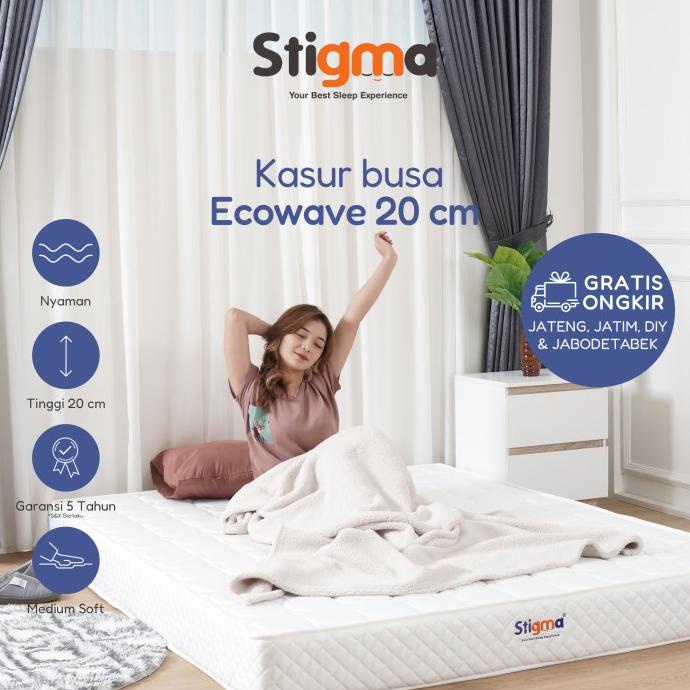 Stigma Kasur Busa Ecowave Mattress 20cm - Stigma Kasur Busa