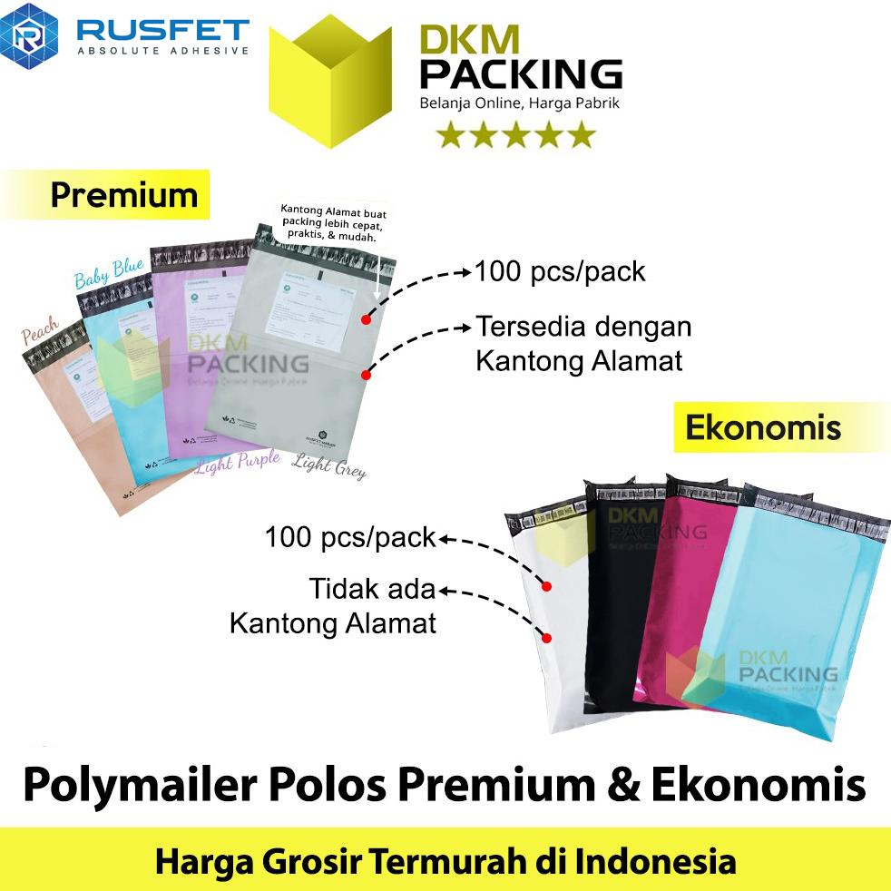 

Diskon Polymailer Pack Plastik Packing Olshop Colour Polos Varian Premium & Ekonomis Termurah