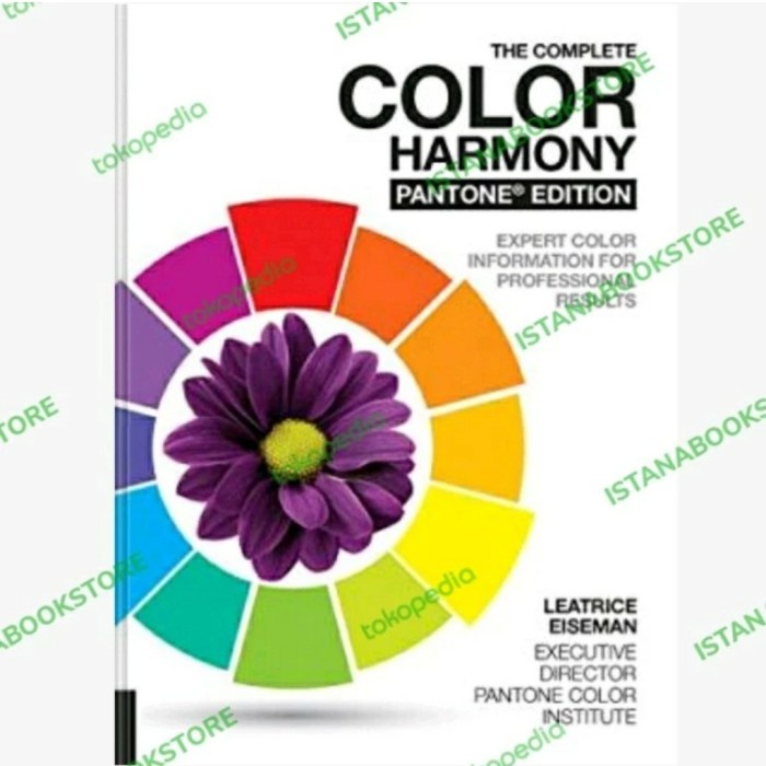 FLASH SALE BUKU THE COMPLETE COLOR HARMONY PANTONE EDITION FULL WARNA TERMURAH