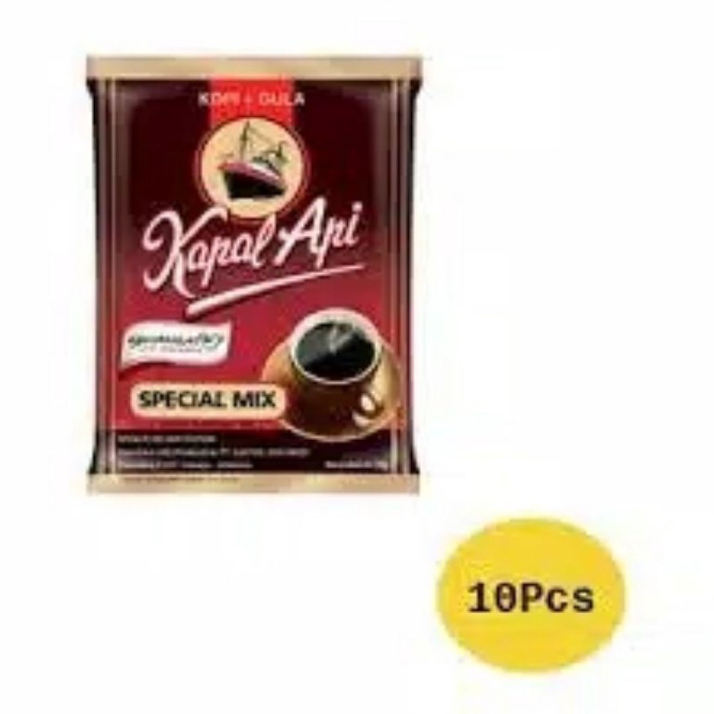 

CGCT9347 Kopi Kapal Api Special Mix Kemasan Sachet 24 gram (1 Renteng 10 Sachet)